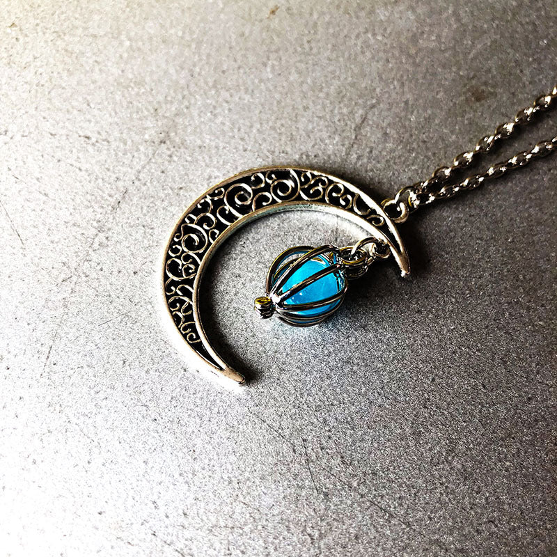 Moon Glowing Necklace spiritual calming  Gifts