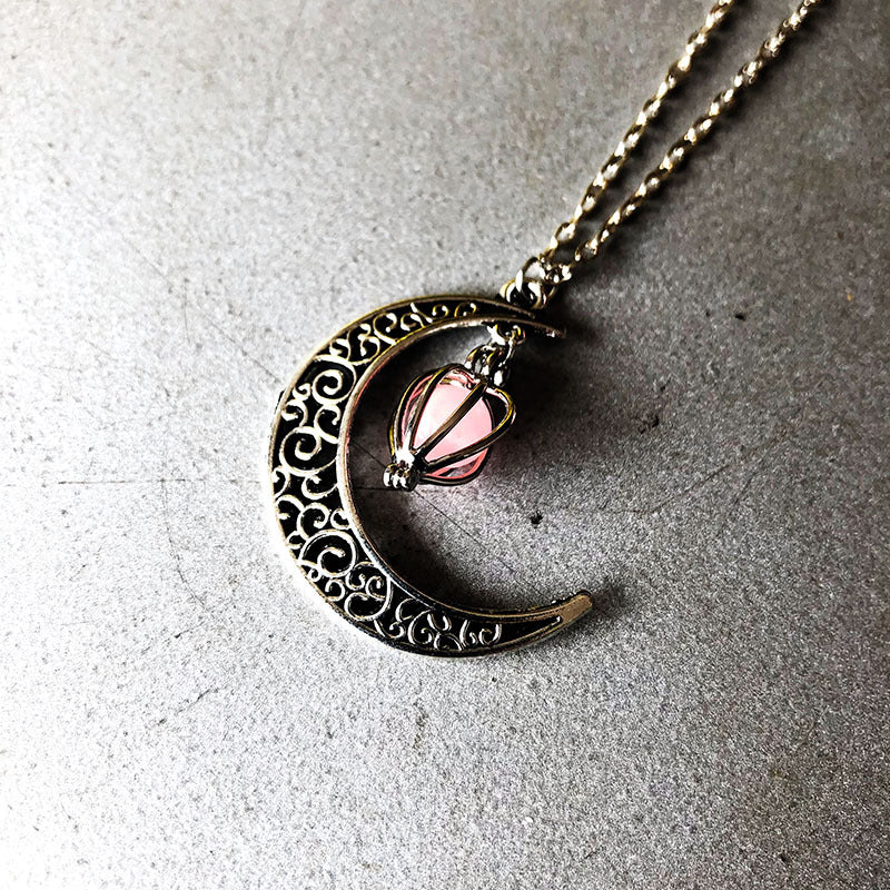 Moon Glowing Necklace spiritual calming  Gifts